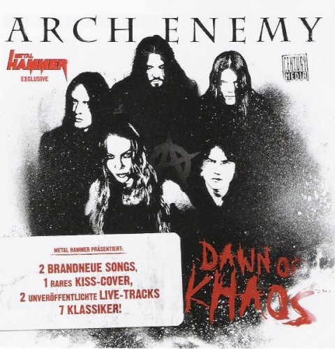 Dawn of Khaos by Arch Enemy album cover art