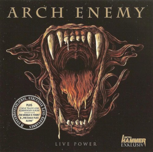 Live Power by Arch Enemy album cover art