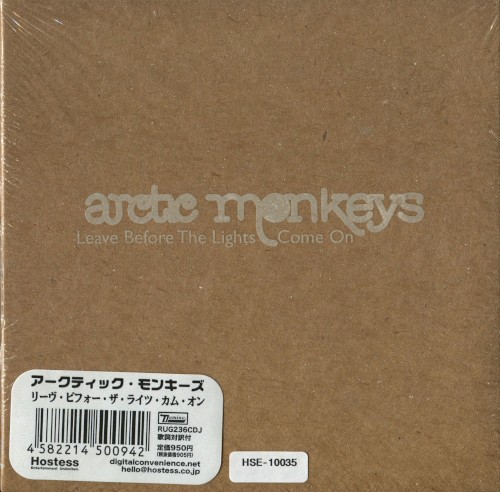 Cover-Artwork für die Single Leave Before the Lights Come On von Arctic Monkeys