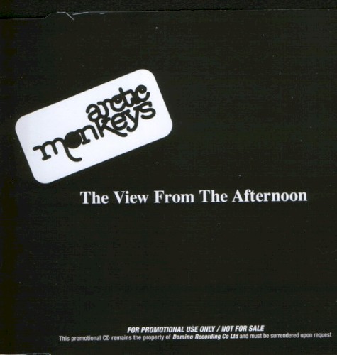 Pochette de The View From the Afternoon par Arctic Monkeys (single)