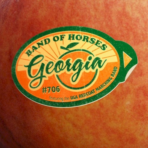 Georgia by Band of Horses single cover art