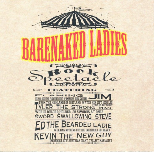 Portada del álbum Rock Spectacle de Barenaked Ladies