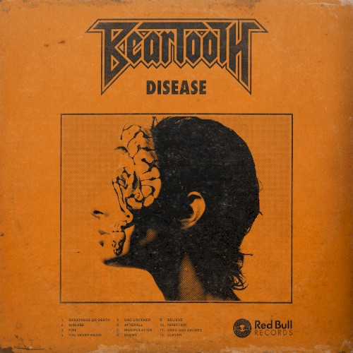Pochette de Disease / Bad Listener par Beartooth (single)