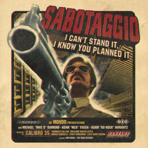 Beastie Boys 的 Sabotaggio 單曲 封面