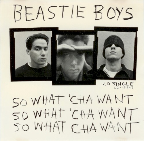 Portada del sencillo So What'cha Want de Beastie Boys