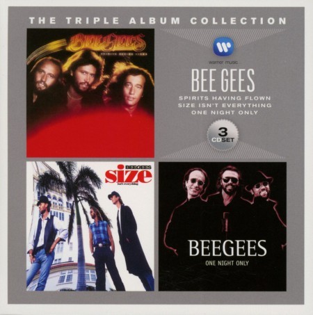 Portada del álbum The Triple Album Collection de Bee Gees