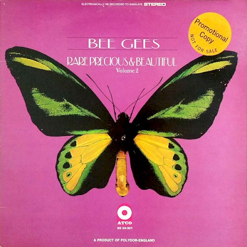 Rare, Precious & Beautiful Vol. 2 by Bee Gees album cover art