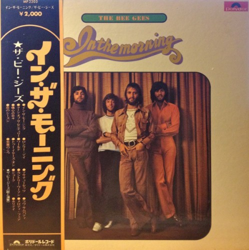 In the Morning by Bee Gees album cover art