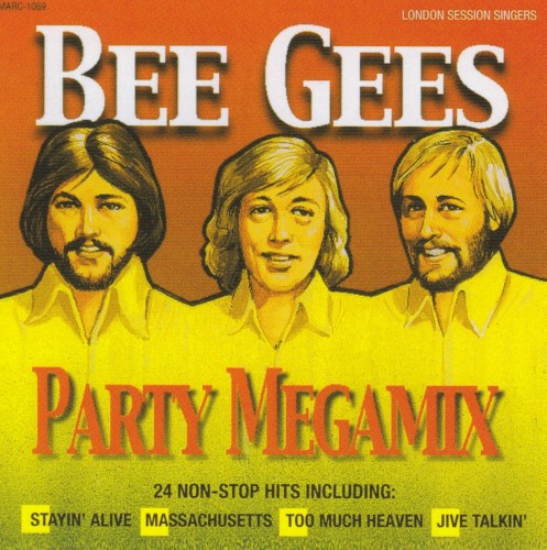 Bee Gees 的 Party Megamix 专辑封面
