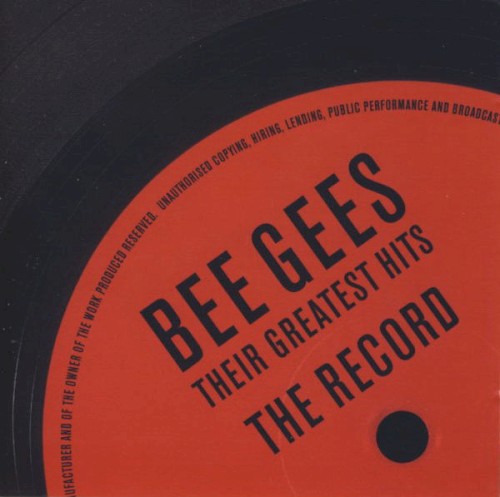 Bee Gees 的 Their Greatest Hits: The Record 专辑封面