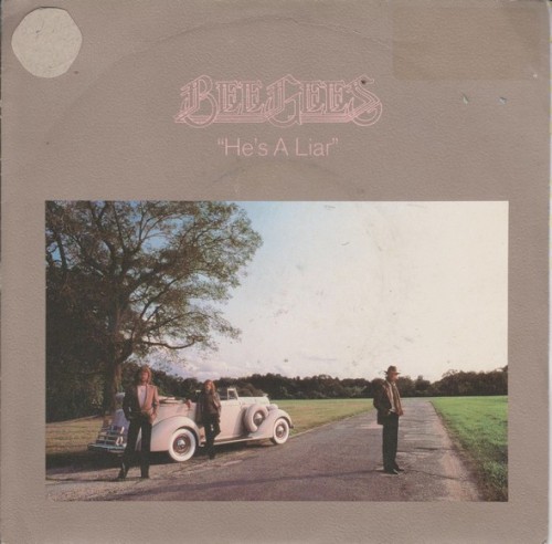 He’s a Liar by Bee Gees single cover art