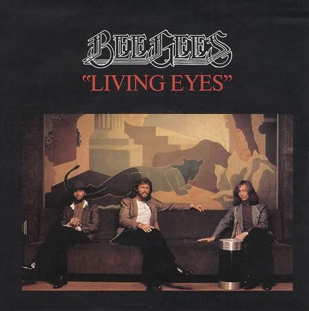 Living Eyes by Bee Gees single cover art