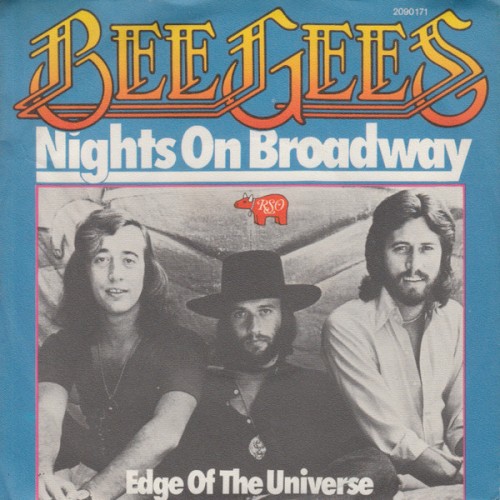 Nights On Broadway by Bee Gees single cover art