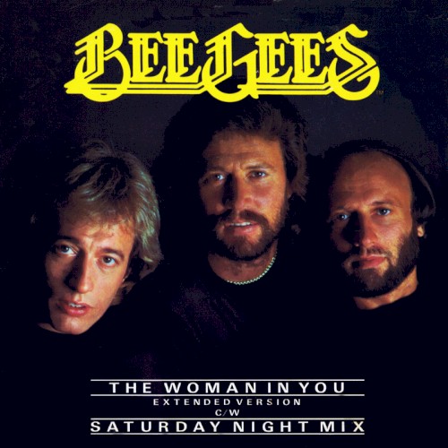 Pochette de The Woman In You (Extended Version) / Saturday Night Mix par Bee Gees (single)