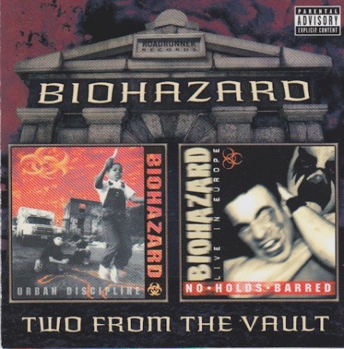 Biohazard 的 Urban Discipline / No Holds Barred: Live in Europe 專輯 封面