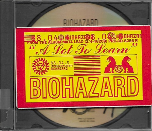 Pochette de A Lot to Learn par Biohazard (single)