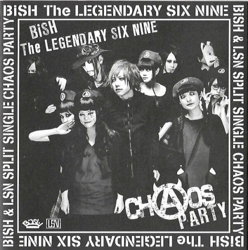 Cover-Artwork für die Single CHAOS PARTY von BiSH