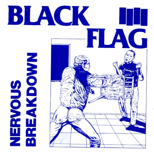 Portada del EP Nervous Breakdown de Black Flag