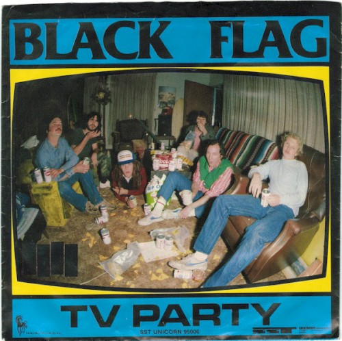 Cover-Artwork für die EP TV Party von Black Flag