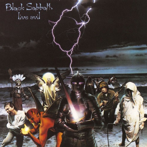 Black Sabbath 的 Live Evil 專輯 封面