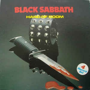 Hand of Doom: 4 Record Set by Black Sabbath album cover art