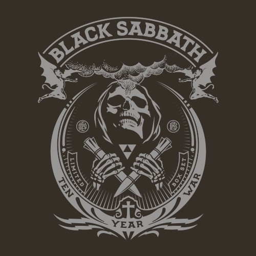 Black Sabbath 的 The Ten Year War 專輯 封面