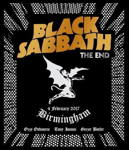 The End by Black Sabbath album cover art