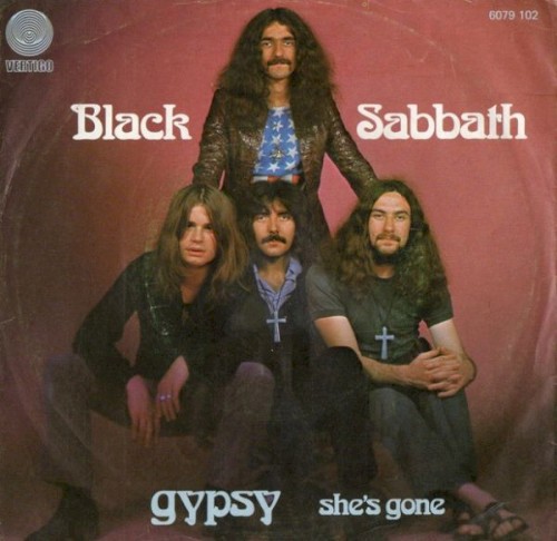 Gypsy by Black Sabbath single cover art