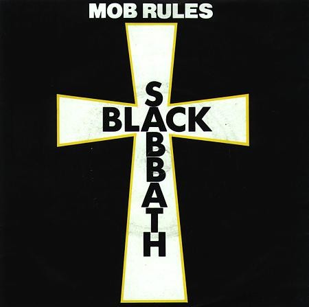 Mob Rules by Black Sabbath single cover art