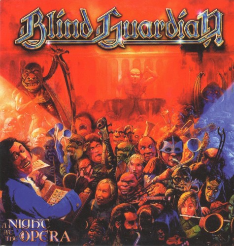 Moisson de peine by Blind Guardian single cover art