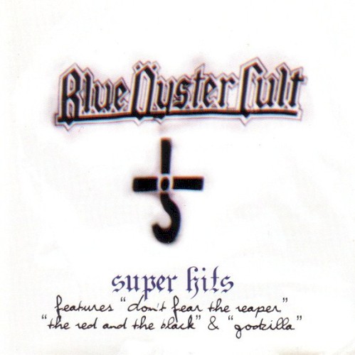 Super Hits by Blue Öyster Cult album cover art