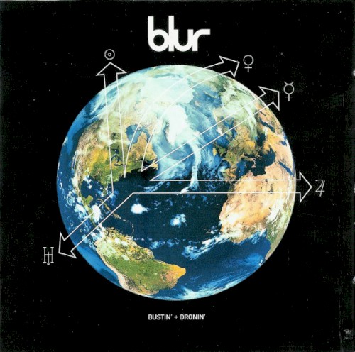 Cover-Artwork für das Album Bustin’ + Dronin’ von Blur
