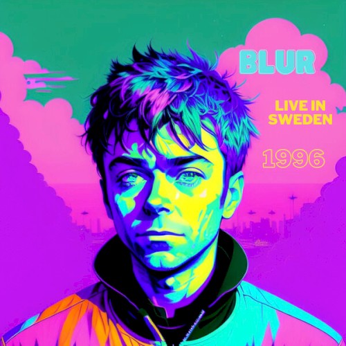 Cover-Artwork für das Album Live in Sweden 1996 von Blur