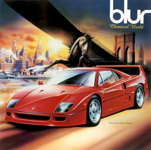 Cover-Artwork für die Single Chemical World von Blur