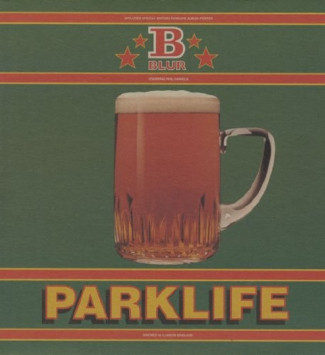 Parklife by Blur single cover art