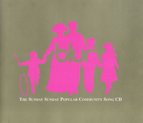 Sunday Sunday by Blur single cover art