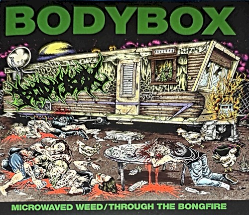 Portada del álbum Microwaved Weed + Through the Bongfire de BODYBOX