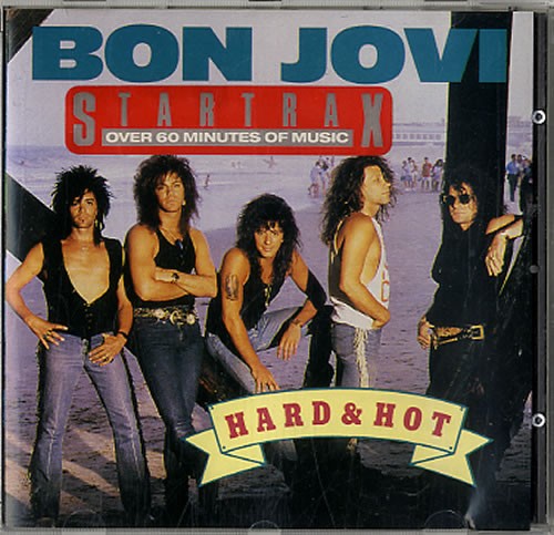 Portada del álbum Hard & Hot de Bon Jovi
