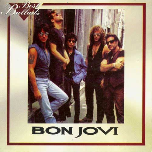 Portada del álbum Best Ballads de Bon Jovi