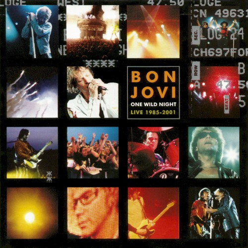 Portada del álbum One Wild Night: Live 1985–2001 de Bon Jovi