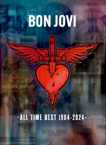 All Time Best 1984–2024 by Bon Jovi album cover art