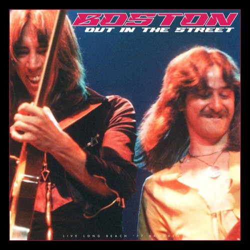 Out in the Street (live 1977) by Boston album cover art