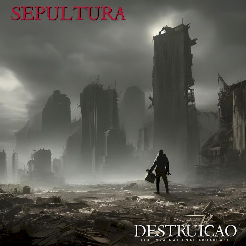 destruição (live) by Sepultura album cover art