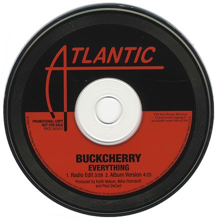 Everything by Buckcherry single cover art