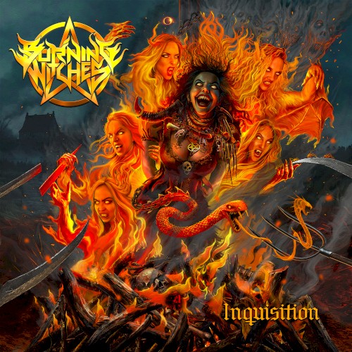 Inquisition by Burning Witches single cover art