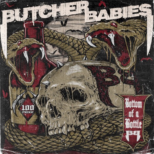 Butcher Babies 的 Bottom of a Bottle 单曲封面