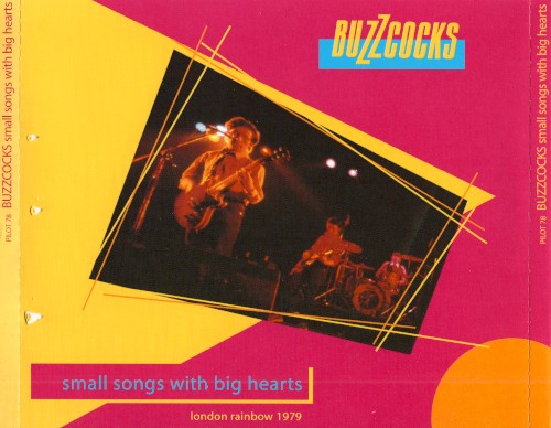 Cover-Artwork für das Album Small Songs with Big Hearts: London Rainbow ’79 von Buzzcocks