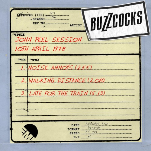 Buzzcocks 的 John Peel Session (10th April 1978) 單曲 封面