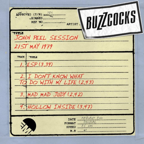 Buzzcocks 的 John Peel Session (21st May 1979) EP封面