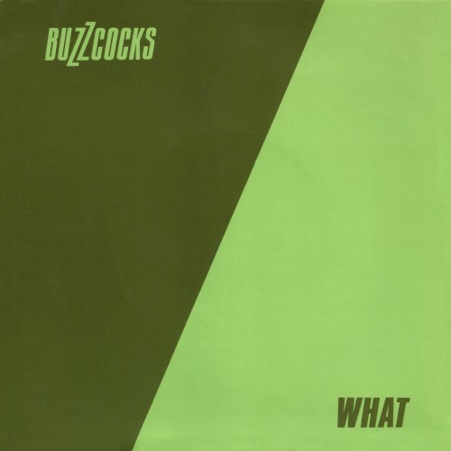 Cover-Artwork für die Single What Do I Get? von Buzzcocks
